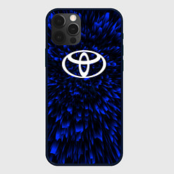 Чехол iPhone 12 Pro Max Toyota blue energy