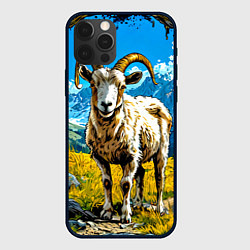 Чехол iPhone 12 Pro Max Горный козел