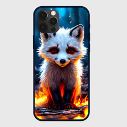 Чехол iPhone 12 Pro Max Песец в огне