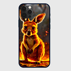 Чехол iPhone 12 Pro Max Кенгуру в огне