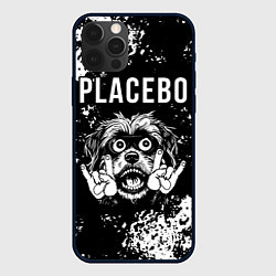 Чехол для iPhone 12 Pro Max Placebo рок пес, цвет: 3D-черный