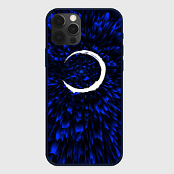 Чехол iPhone 12 Pro Max Demon Slayer blue energy