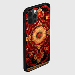 Чехол для iPhone 12 Pro Max Красный ковер, цвет: 3D-черный — фото 2