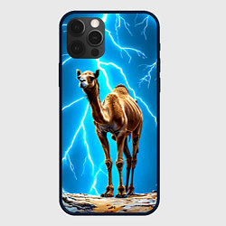 Чехол iPhone 12 Pro Max Верблюд и удар молнии