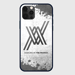 Чехол iPhone 12 Pro Max Darling in the FranXX - white gradient