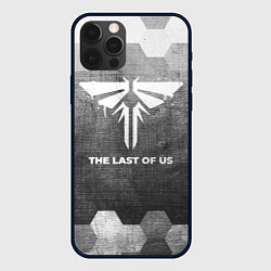 Чехол iPhone 12 Pro Max The Last Of Us - grey gradient