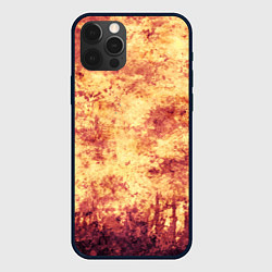 Чехол для iPhone 12 Pro Max Абстракция - calm fire, цвет: 3D-черный