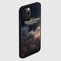 Чехол для iPhone 12 Pro Max Kingdom Come Deliverance 2 лого, цвет: 3D-черный — фото 2