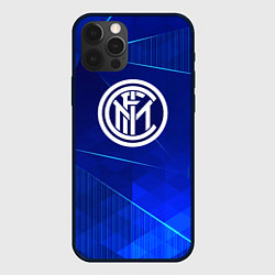 Чехол iPhone 12 Pro Max Inter blue poly