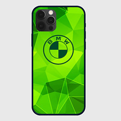 Чехол iPhone 12 Pro Max BMW green poly