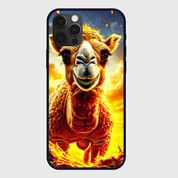 Чехол iPhone 12 Pro Max Верблюд в огне