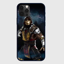 Чехол для iPhone 12 Pro Max Mortal Kombat - Скорпион, цвет: 3D-черный