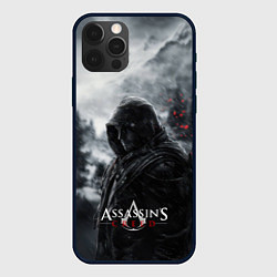 Чехол iPhone 12 Pro Max Assassins Creed охотник в горах