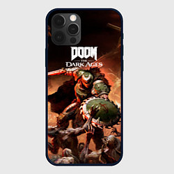 Чехол iPhone 12 Pro Max Doom slayer Doom the dark ages