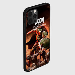 Чехол для iPhone 12 Pro Max Doom slayer Doom the dark ages, цвет: 3D-черный — фото 2