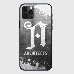 Чехол iPhone 12 Pro Max Architects - grey gradient