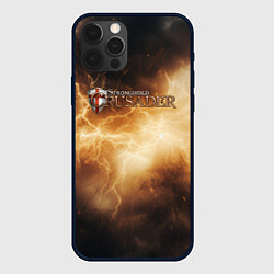 Чехол iPhone 12 Pro Max Stronghold сrusader лого и гром