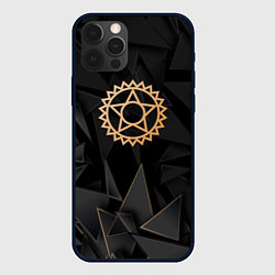 Чехол iPhone 12 Pro Max Black Butler golden poly