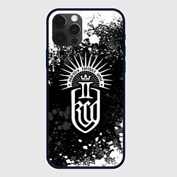 Чехол iPhone 12 Pro Max Kingdom come 2 - белые брызги