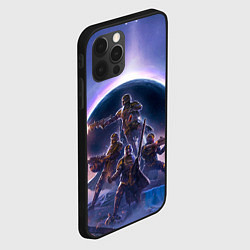 Чехол для iPhone 12 Pro Max Предзнаменования тирании Helldivers 2, цвет: 3D-черный — фото 2