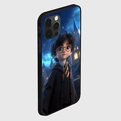 Чехол для iPhone 12 Pro Max Гарри Поттер в галстуке, цвет: 3D-черный — фото 2