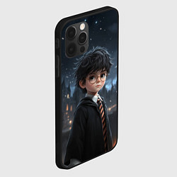Чехол для iPhone 12 Pro Max Серьезный Гарри Поттер, цвет: 3D-черный — фото 2