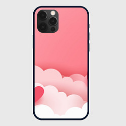 Чехол iPhone 12 Pro Max Облака любви
