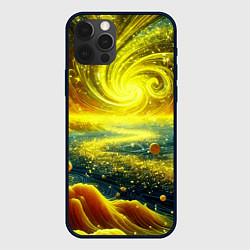 Чехол iPhone 12 Pro Max Neon galaxy - ai art fantasy
