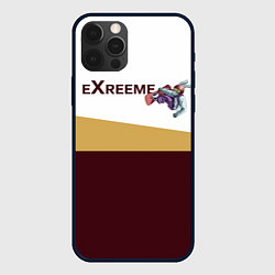 Чехол iPhone 12 Pro Max Экстрим сноуборд