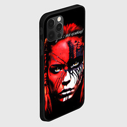 Чехол для iPhone 12 Pro Max Все дуреют с этой косметики, цвет: 3D-черный — фото 2