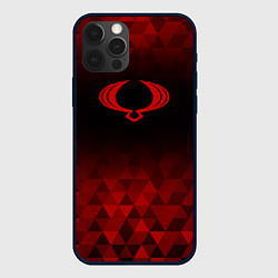 Чехол iPhone 12 Pro Max SsangYong red poly