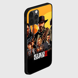 Чехол для iPhone 12 Pro Max Red Dead Redemption 2, цвет: 3D-черный — фото 2