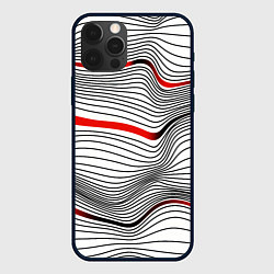 Чехол iPhone 12 Pro Max По красной линии
