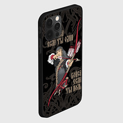 Чехол для iPhone 12 Pro Max Не бойся если ты один - бойся если ты ноль, цвет: 3D-черный — фото 2