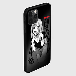 Чехол для iPhone 12 Pro Max Эта фарфоровая кукла - влюбилась, цвет: 3D-черный — фото 2