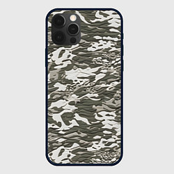 Чехол iPhone 12 Pro Max Фактурный камуфляж