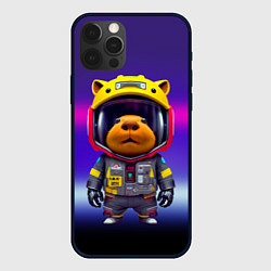 Чехол iPhone 12 Pro Max Baby capybara - cyberpunk