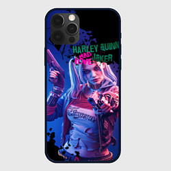 Чехол для iPhone 12 Pro Max Харли и Джокер love, цвет: 3D-черный