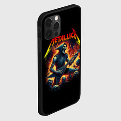 Чехол для iPhone 12 Pro Max Metallica - James Alan Hatfield, цвет: 3D-черный — фото 2