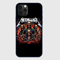 Чехол для iPhone 12 Pro Max Metallica forever - thrash metal, цвет: 3D-черный