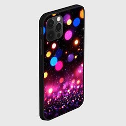 Чехол для iPhone 12 Pro Max Сияние и блестяшки, цвет: 3D-черный — фото 2