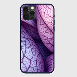 Чехол iPhone 12 Pro Max Прожилки экзотического растения