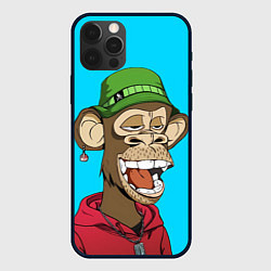 Чехол iPhone 12 Pro Max NFT smile ape
