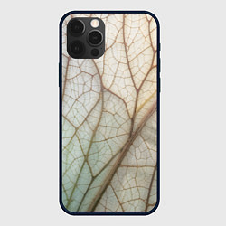 Чехол iPhone 12 Pro Max Прожилки листика