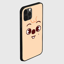 Чехол для iPhone 12 Pro Max Quokka skzoo, цвет: 3D-черный — фото 2