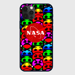 Чехол iPhone 12 Pro Max NASA smile