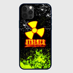 Чехол iPhone 12 Pro Max Stalker брызги красок