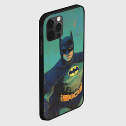 Чехол для iPhone 12 Pro Max Злой Бэтмен, цвет: 3D-черный — фото 2