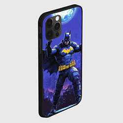 Чехол для iPhone 12 Pro Max Бэтмен в стойке победителя, цвет: 3D-черный — фото 2