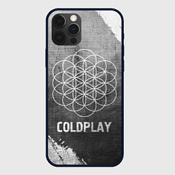 Чехол iPhone 12 Pro Max Coldplay - grey gradient